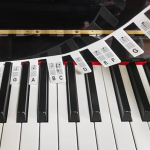 Piano Keyboard Note Labels